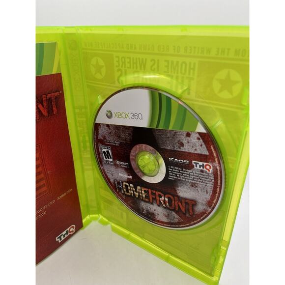 Homefront (Microsoft Xbox 360, 2011) CIB Complete Tested Game w/ Manual - Picture 3 of 7